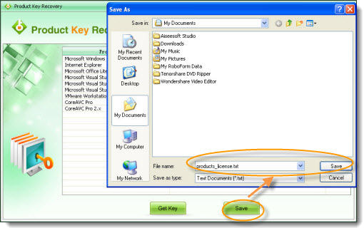 find office 2010 product key on computer